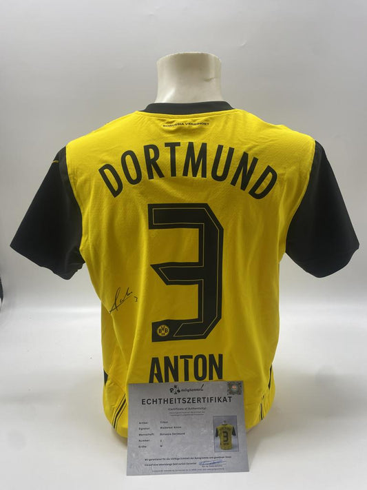 Borussia Dortmund Authentic Trikot Waldemar Anton signiert BVB neu Puma M