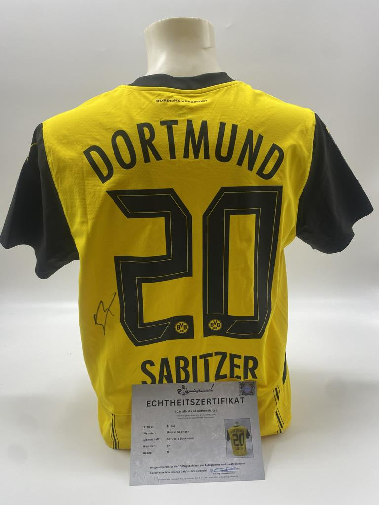 Borussia Dortmund Authentic Trikot Marcel Sabitzer signiert BVB neu Puma M