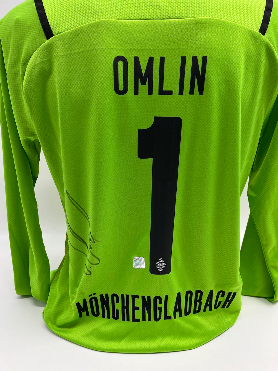 Borussia Mönchengladbach Trikot Jonas Omlin signiert Autogramm Fußball Puma L