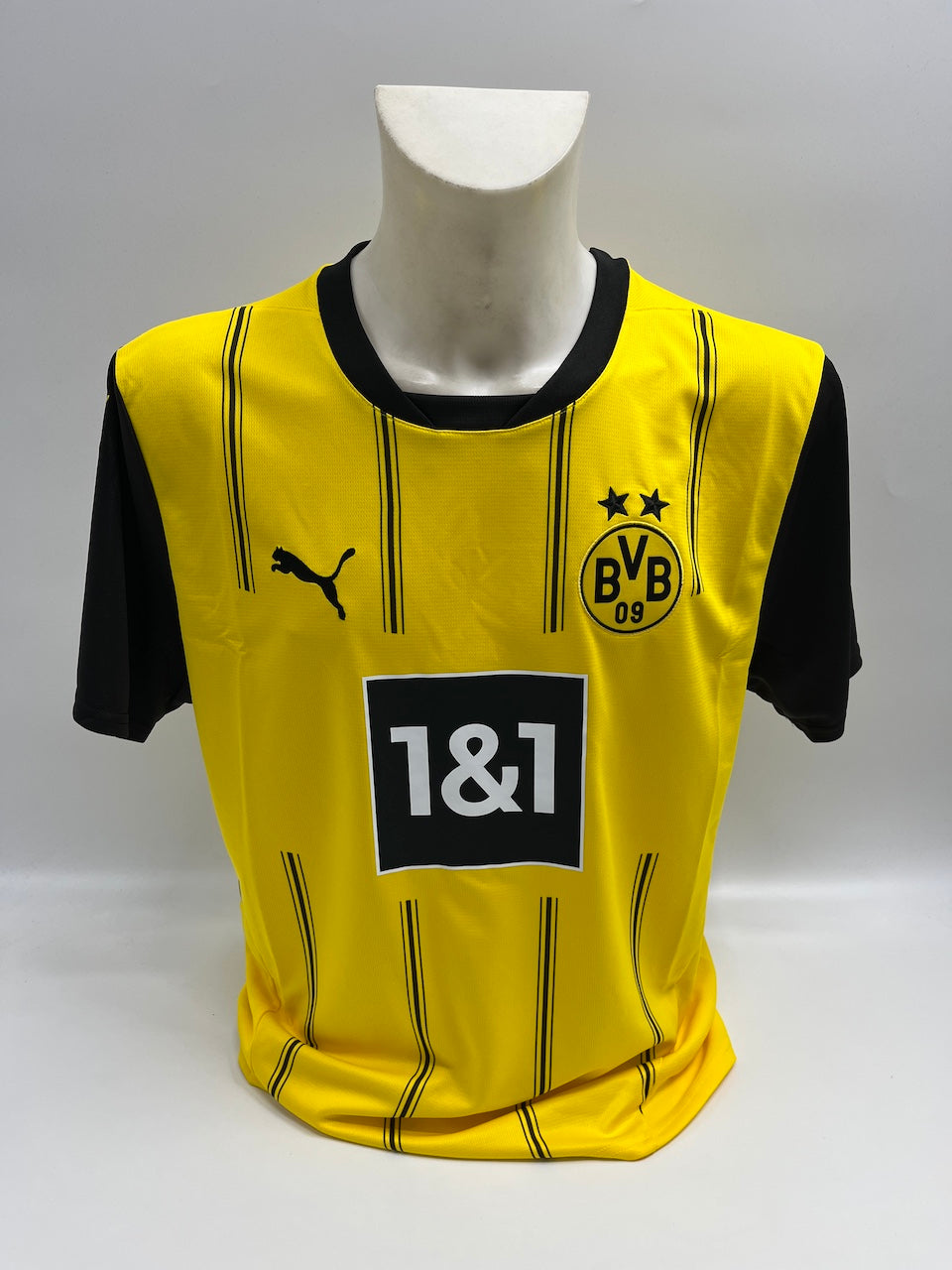 Borussia Dortmund Trikot Daniel Svensson signiert BVB Autogramm Puma L