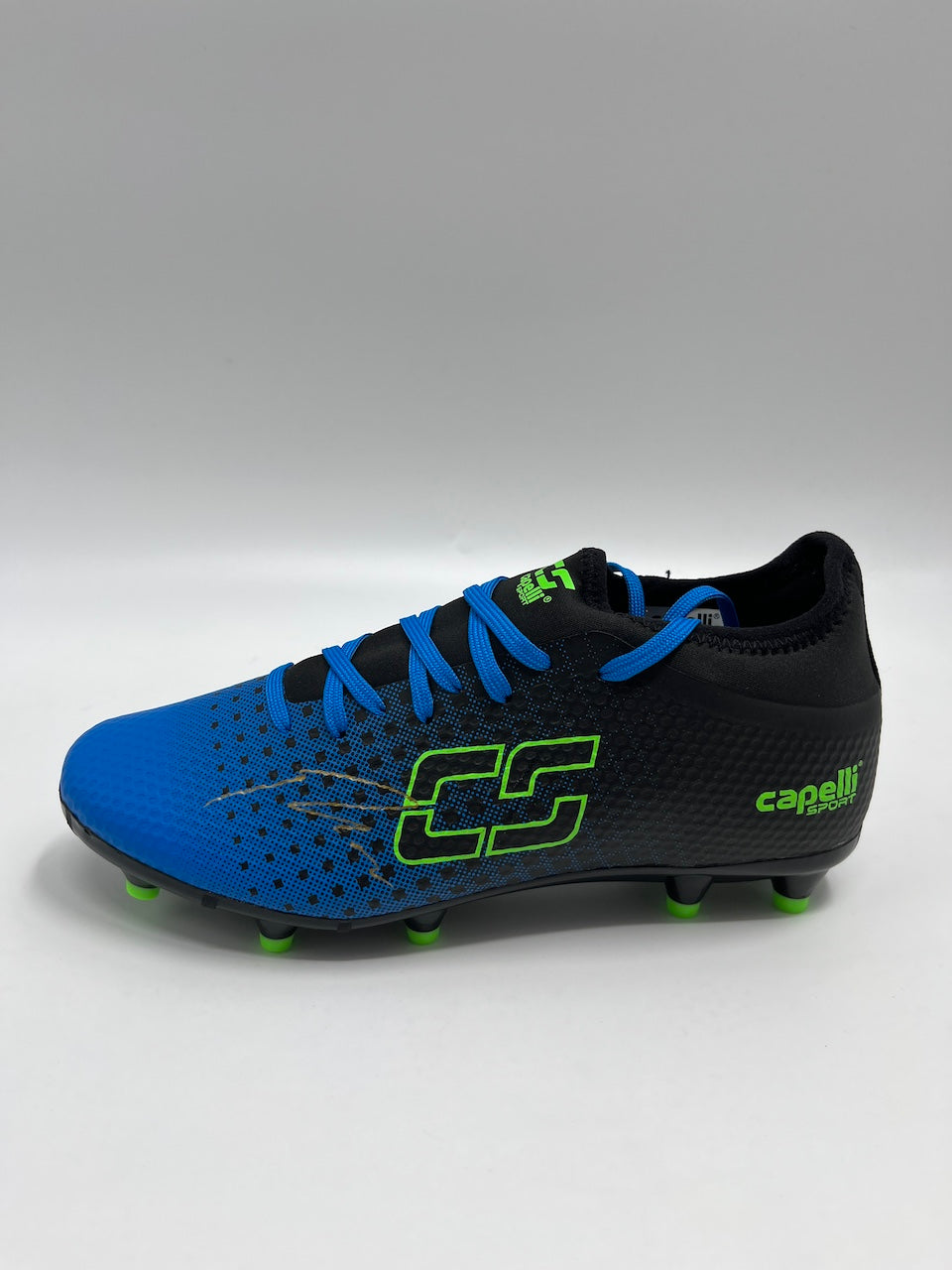Fußballschuh Felix Passlack signiert Fußball Bundesliga Capelli
