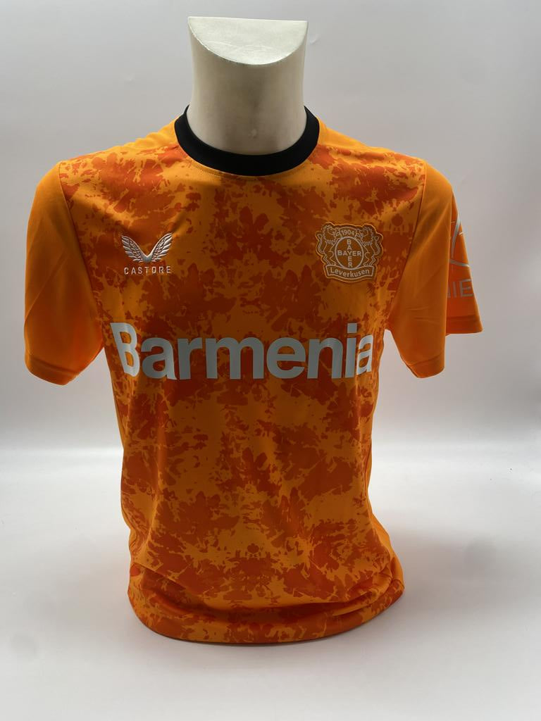 Bayer Leverkusen jersey Matěj Kovář signed autograph Castore S