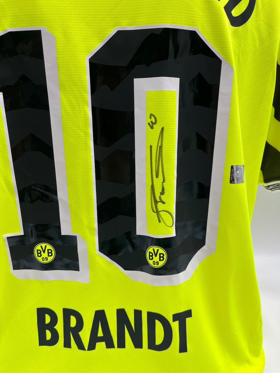 BVB Sondertrikot signiert Julian Brandt BVB Autogramm Puma XL