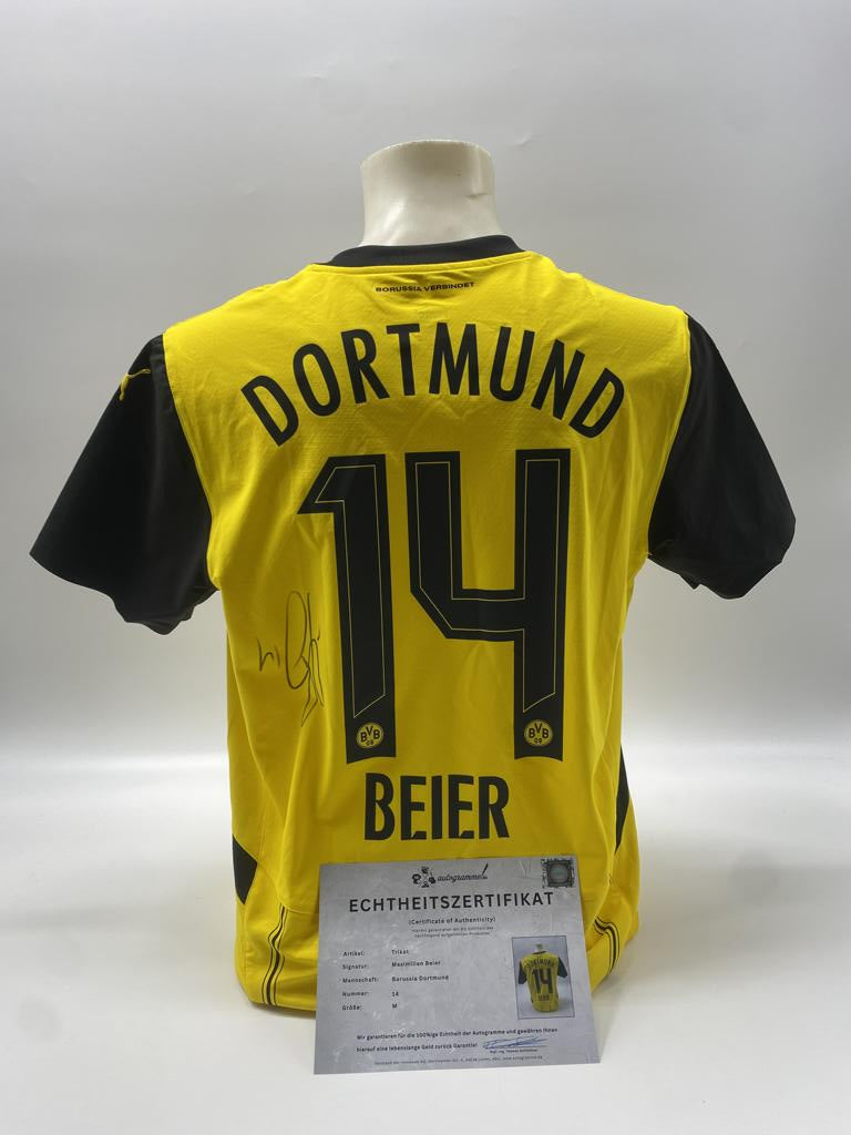 Borussia Dortmund Authentic Jersey Maximilian Beier signed BVB new Puma M