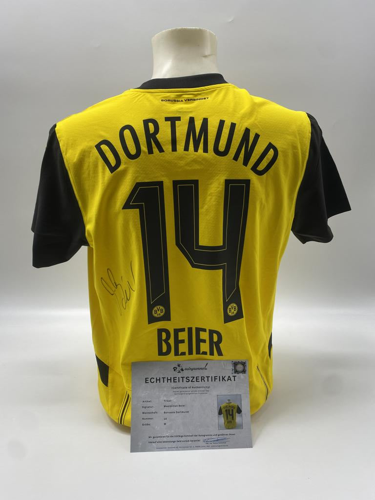 Borussia Dortmund Authentic Jersey Maximilian Beier signed BVB new Puma M