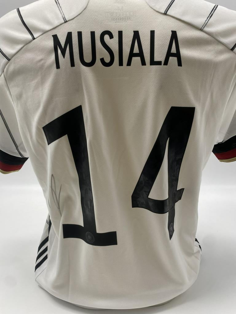 DFB jersey Jamal Musiala signed Adidas COA Germany Autograph M