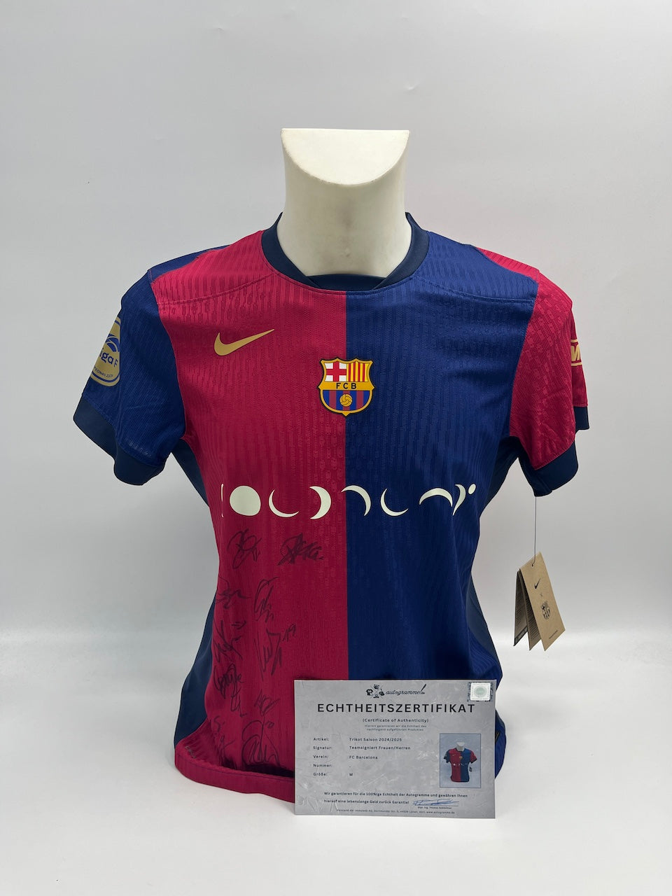 FC Barcelona x Coldplay Jersey 24/25 Team Signed Limited Edition Autograph Nike M
