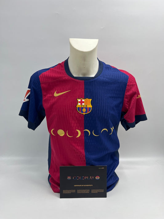 Limitiertes Barcelona x Coldplay Trikot 734/1899 S