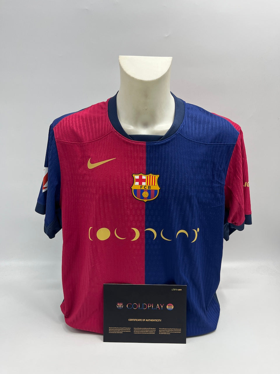 Limitiertes Barcelona x Coldplay Trikot 1389/1899 XL