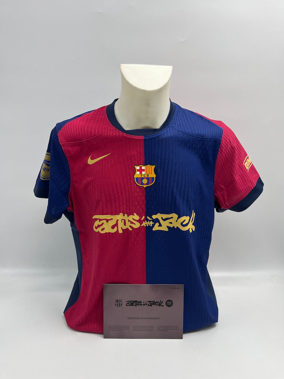 Limitiertes Barcelona x Cactus Jack Trikot 1497/1899 Travis Scott XL