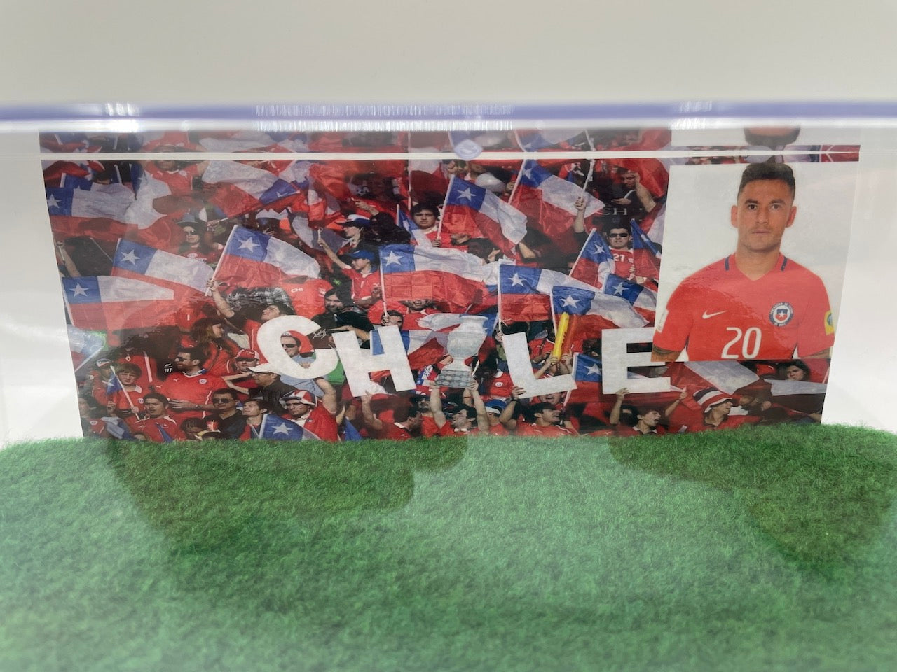 Football shoe Charles Aranguiz signed football Chile Coa shoe new