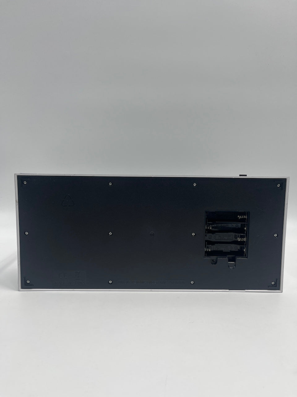 Football boot display case with LED lighting