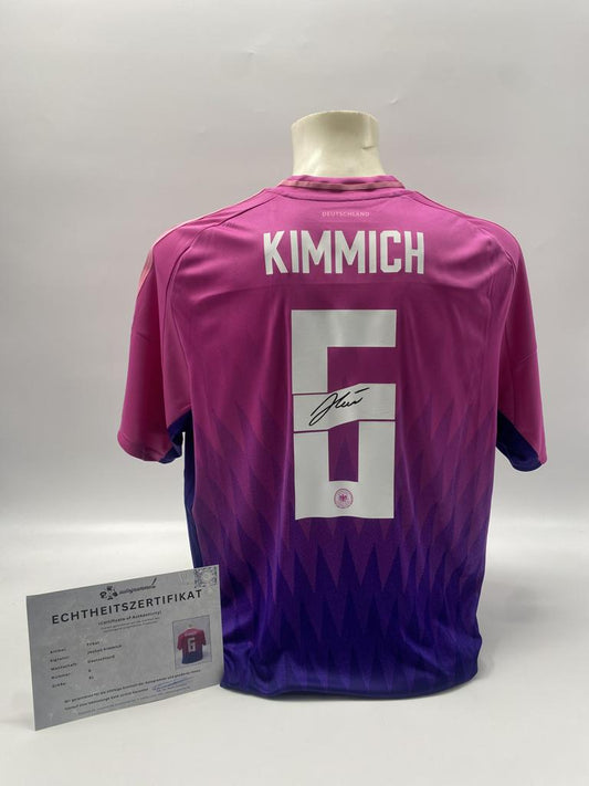 DFB Trikot Joshua Kimmich signiert Autogramm Adidas COA XL
