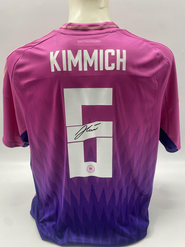 DFB Trikot Joshua Kimmich signiert Autogramm Adidas COA XL