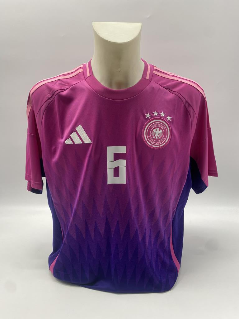 DFB Trikot Joshua Kimmich signiert Autogramm Adidas COA XL