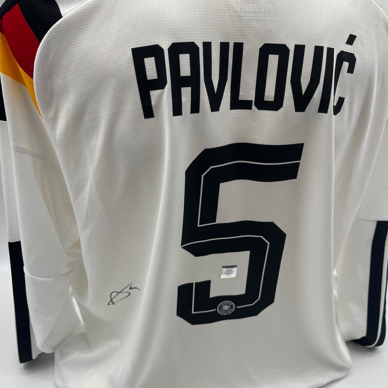 DFB Trikot Aleksandar Pavlovic signiert Autogramme Adidas COA neu 2XL