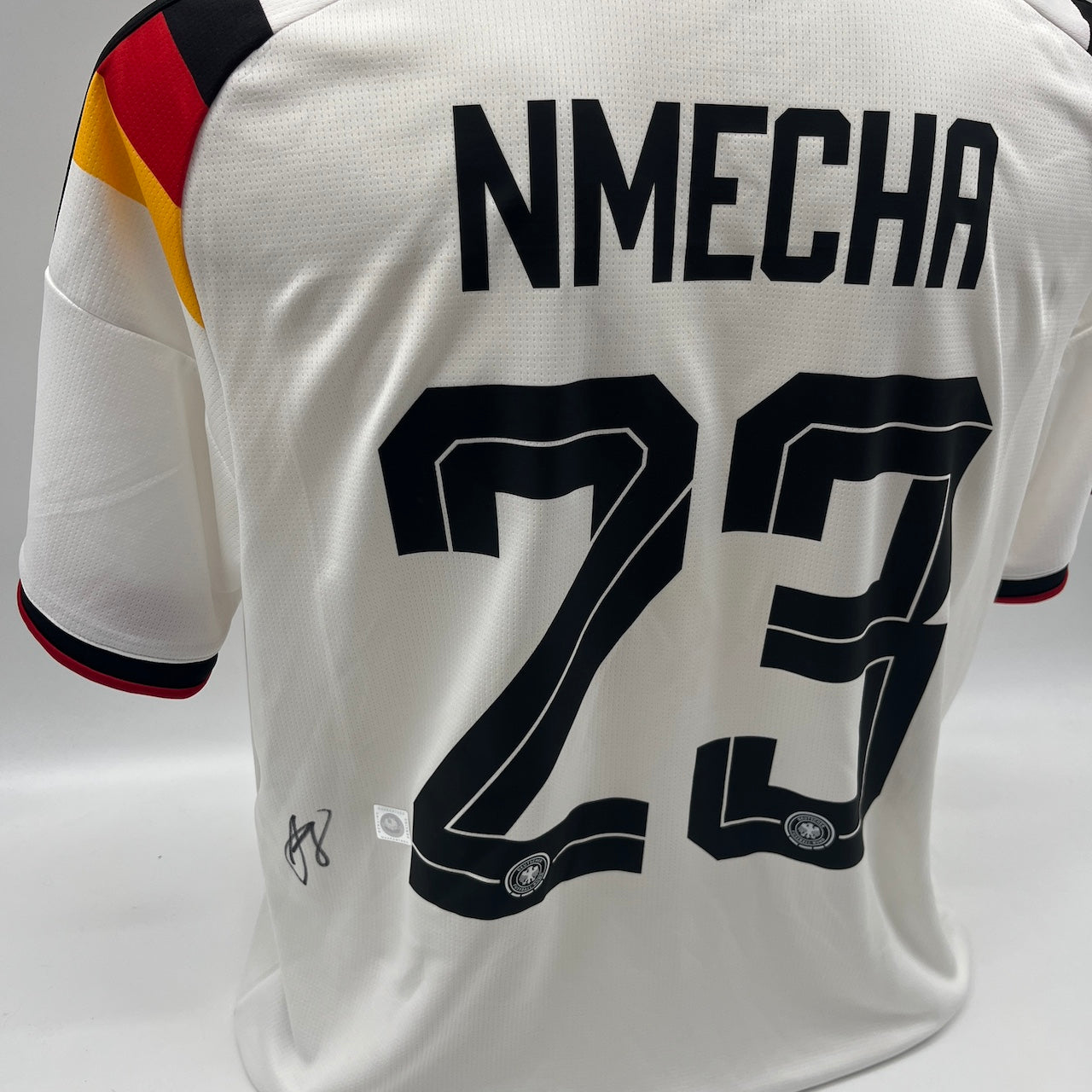 DFB Trikot Felix Nmecha signiert Autogramme Adidas COA neu XL