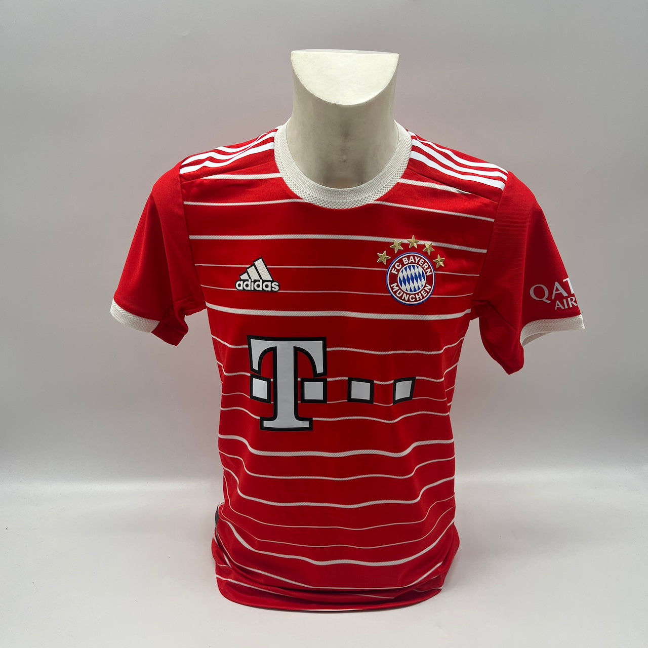 Bayern München Authentic-Trikot Nicolas Jackson signiert Autogramm Adidas COA S