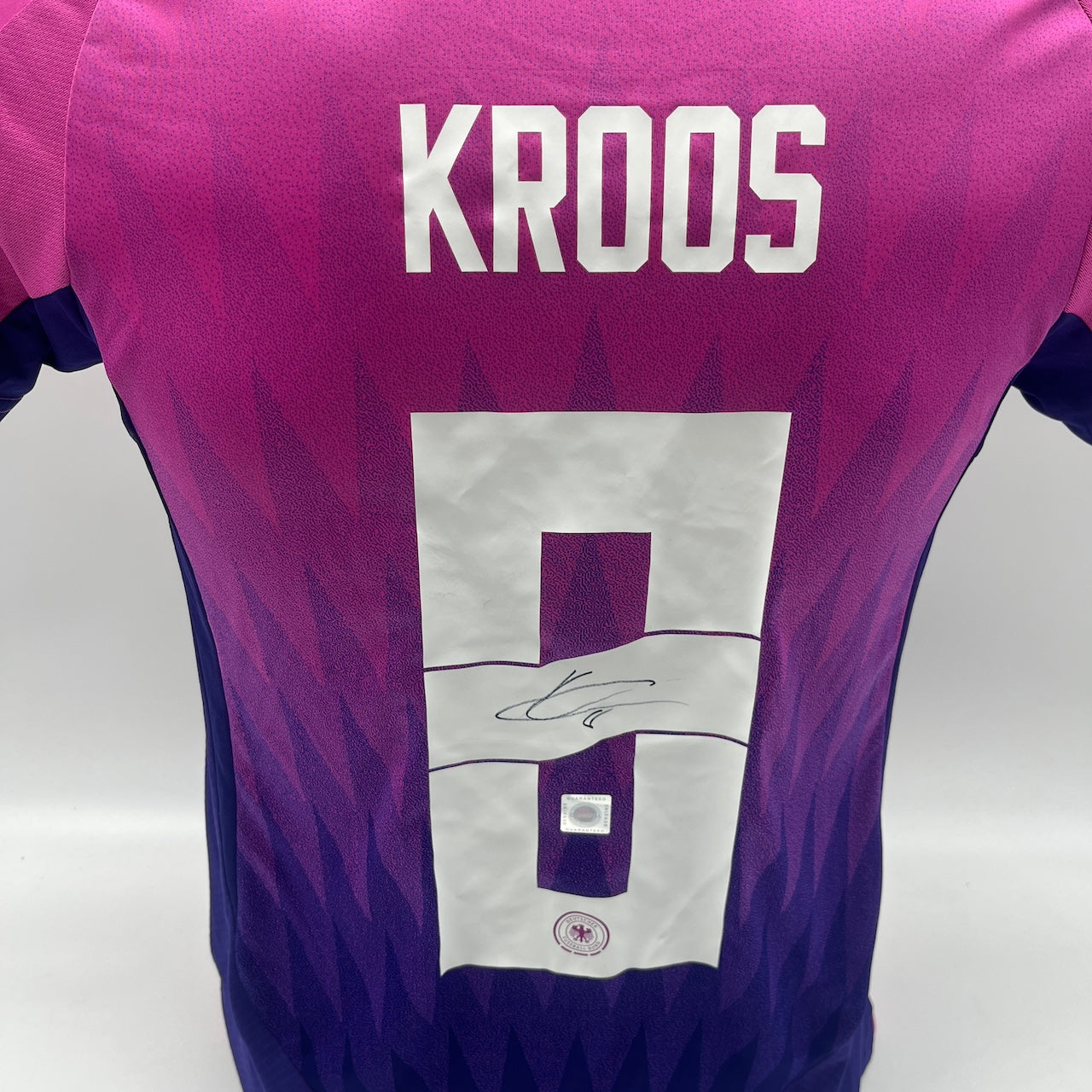 DFB Trikot Toni Kroos signiert Adidas COA Deutschland Autogramm S