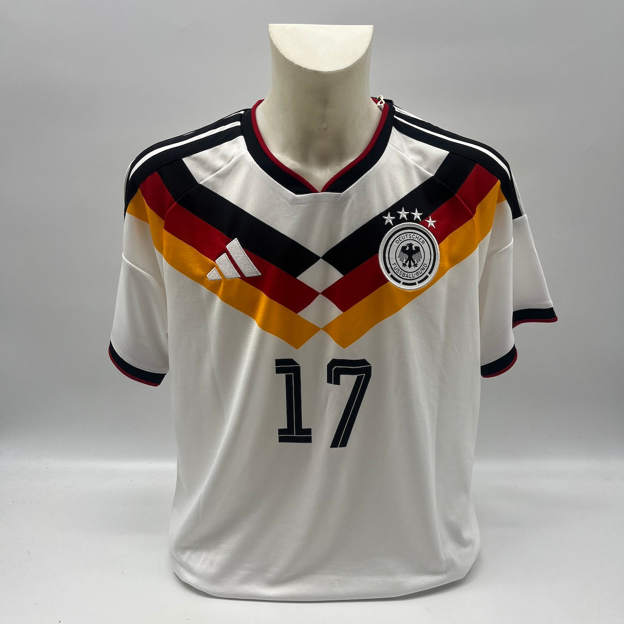DFB Trikot WM 2026 Florian Wirtz signiert Autogramme Adidas COA XL