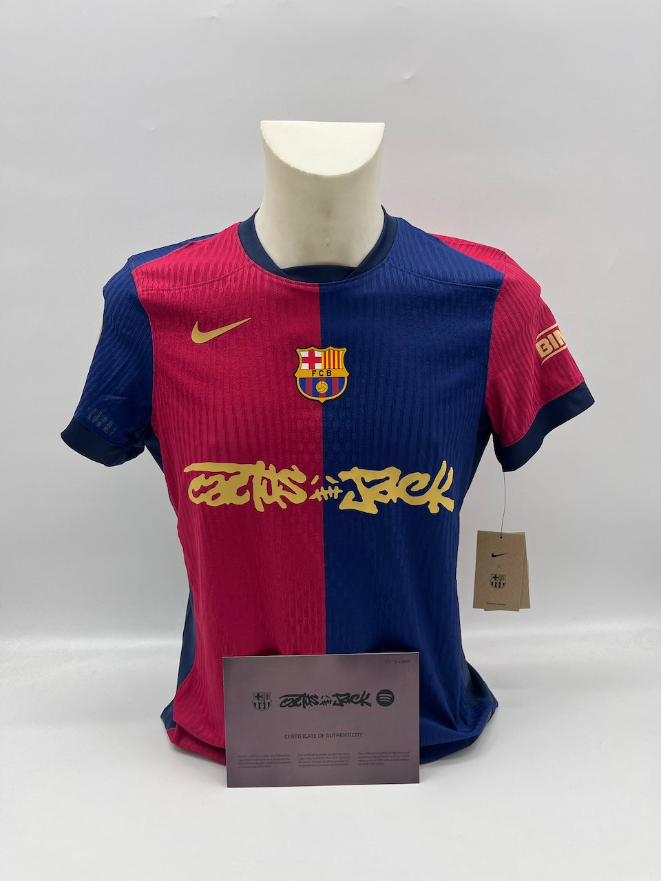 Limited Barcelona x Cactus Jack jersey 1436/1899 Travis Scott M