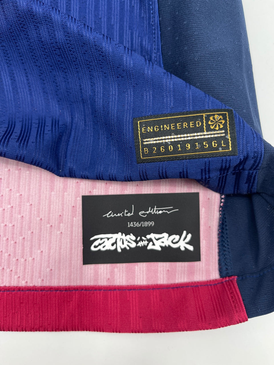 Limited Barcelona x Cactus Jack jersey 1436/1899 Travis Scott M