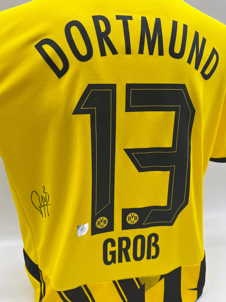 Borussia Dortmund jersey signed by Pascal Groß, autographed, Puma, new, size L