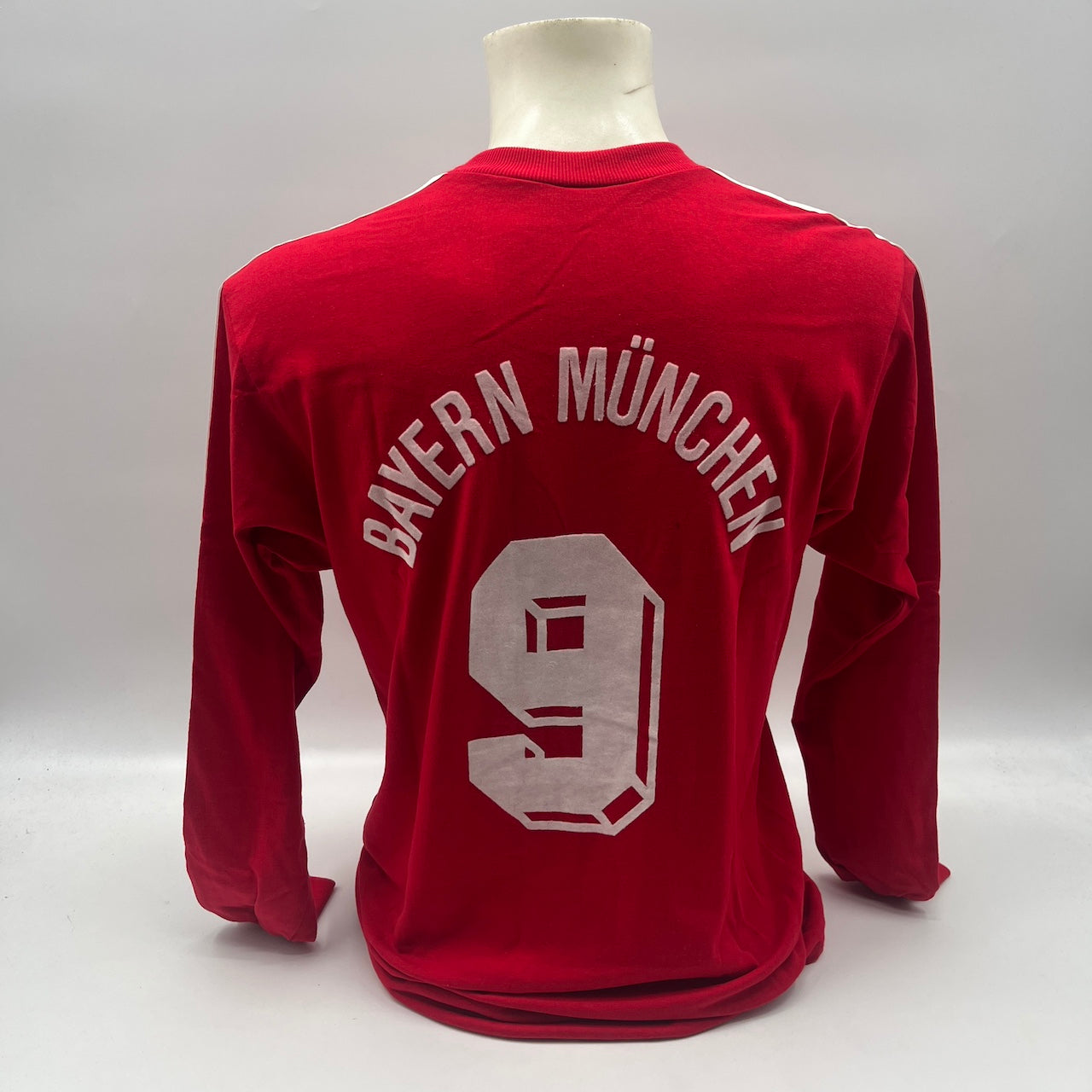 Bayern München Trikot 1984/1985 Teamsigniert Bundesliga COA Adidas XL