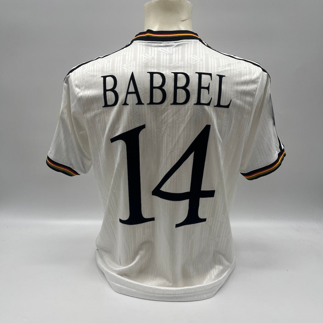 Deutschland Repro Trikot Markus Babbel signiert DFB Neu Autogramm L