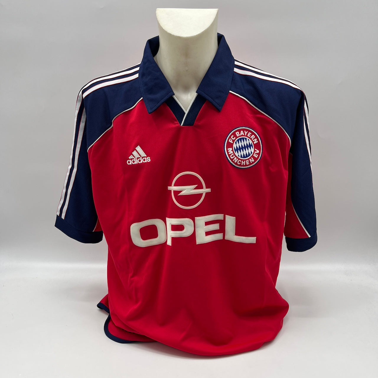 Bayern München Trikot 1999/2000/2001 Teamsigniert Bundesliga COA Adidas XL