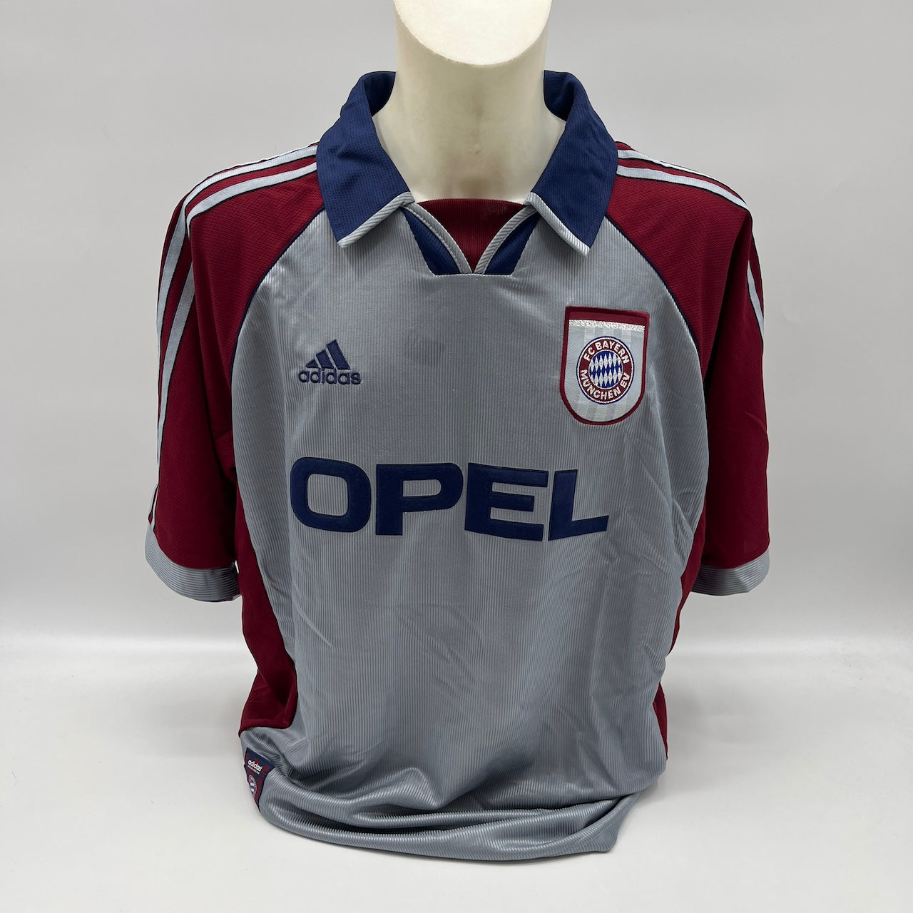 Bayern München Trikot 1998/1999/2000 Teamsigniert Bundesliga COA Adidas XL neu