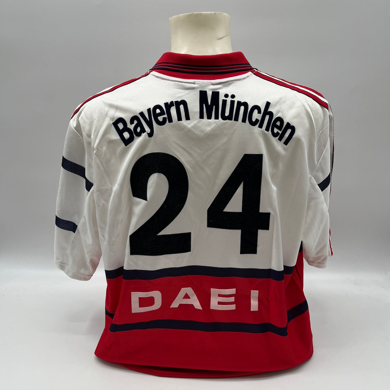 Bayern München Trikot 1998/1999/2000 Teamsigniert Bundesliga COA Adidas XL weiß