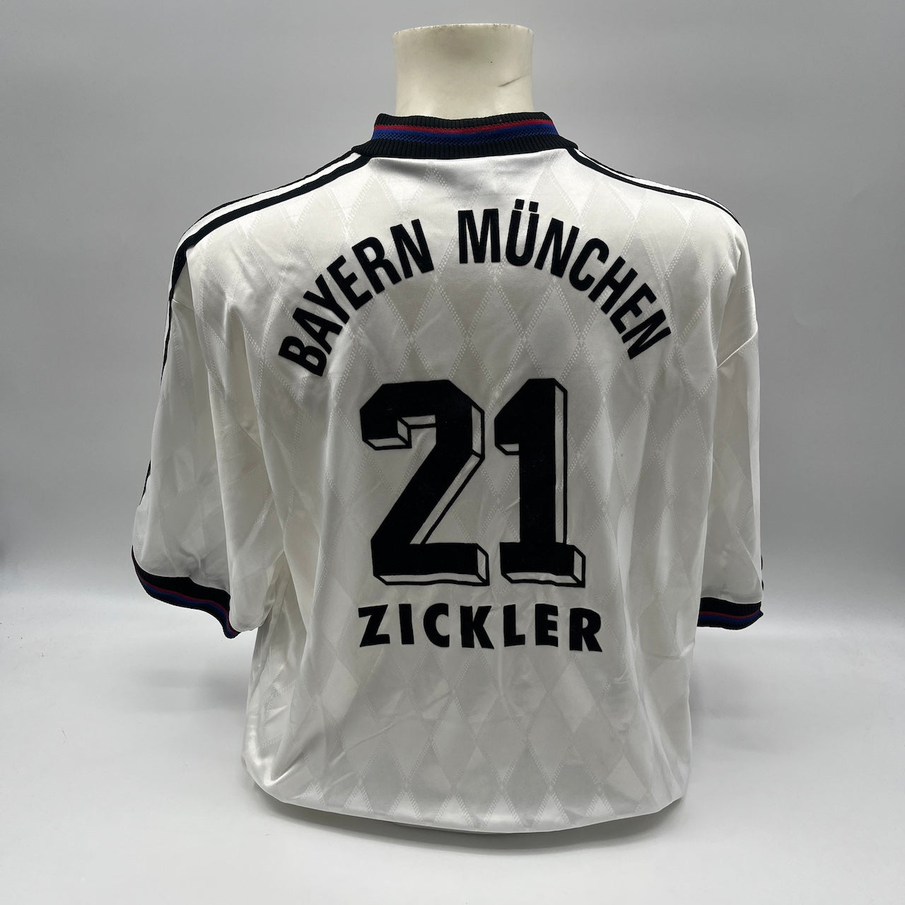 Bayern München Trikot 1996/1997/1998 Teamsigniert Bundesliga COA Adidas neu XL