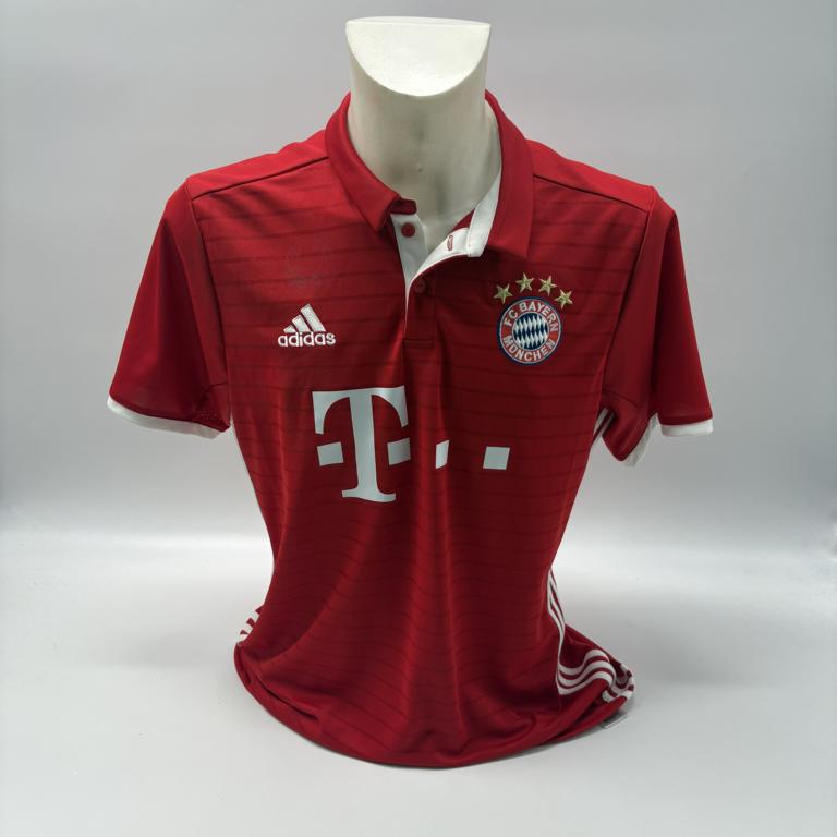 Bayern München Trikot Jerome Boateng signiert Autogramme Adidas L