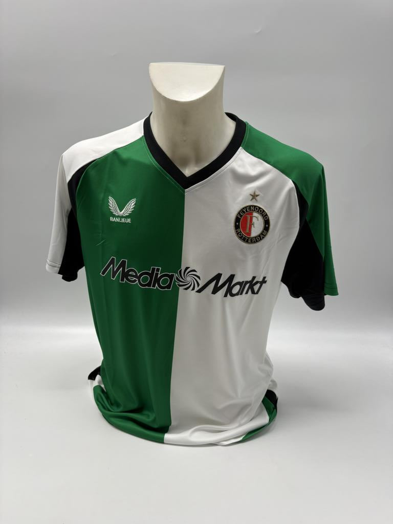 Feyenoord Rotterdam Trikot Santiago Giménez signiert Autogramm COA L