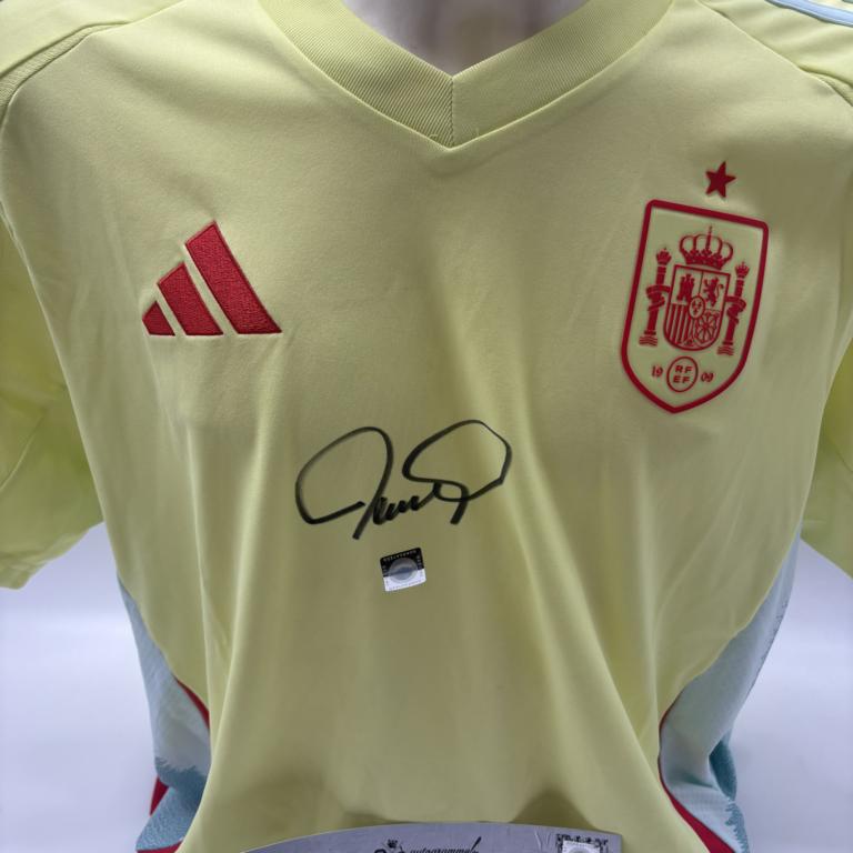 Spanien Trikot Fernando Torres signiert Adidas COA Autogramm XL
