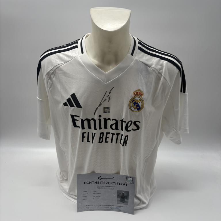 Real Madrid Trikot Dani Ceballos signiert Autogramm Adidas COA XL