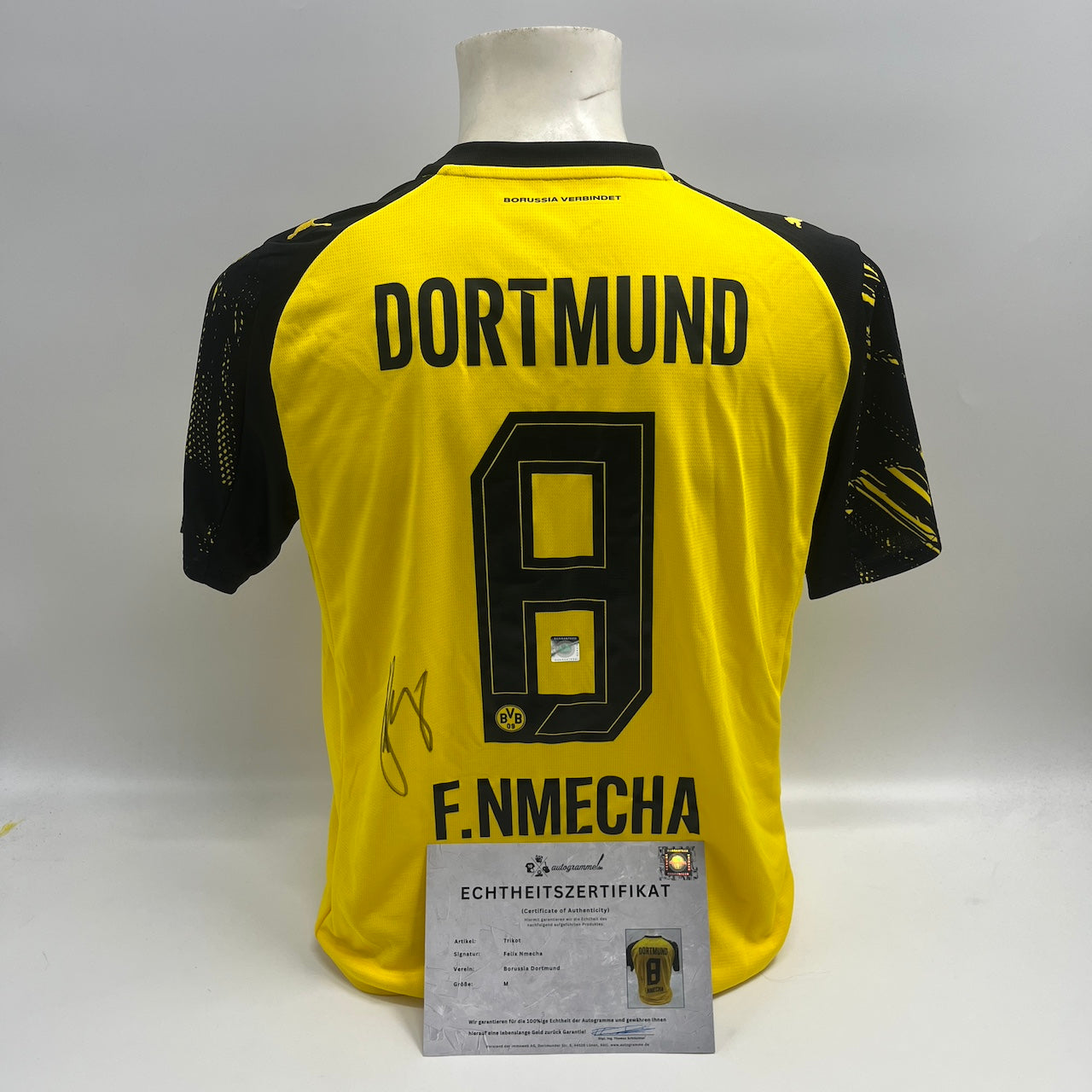 Borussia Dortmund Trikot Felix Nmecha signiert BVB Puma neu M