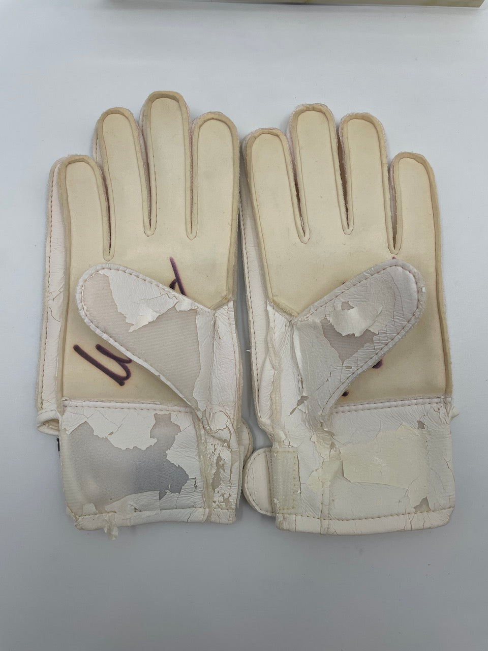 Goalkeeper gloves Michael Rensing signed autograph bayern Munich adidas coa