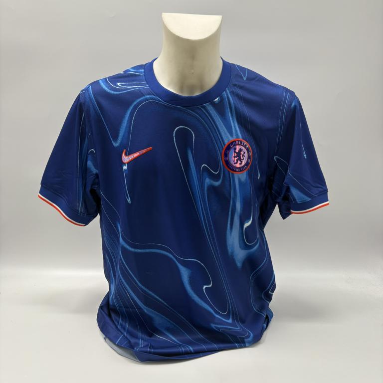 FC Chelsea Trikot Nicolas Jackson signiert Autogramm Nike COA XL