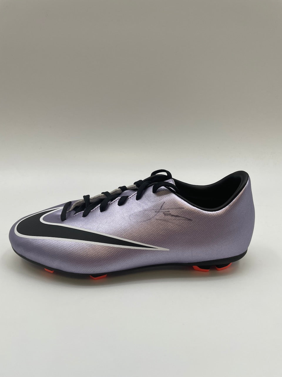 Football shoe Mike Hanke signed Football Gladbach Bundesliga Coa Schuh Autogram