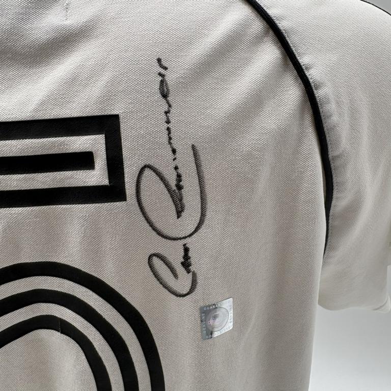 DFB Repro Trikot Franz Beckenbauer signiert Adidas COA Deutschland DFB Kaiser M