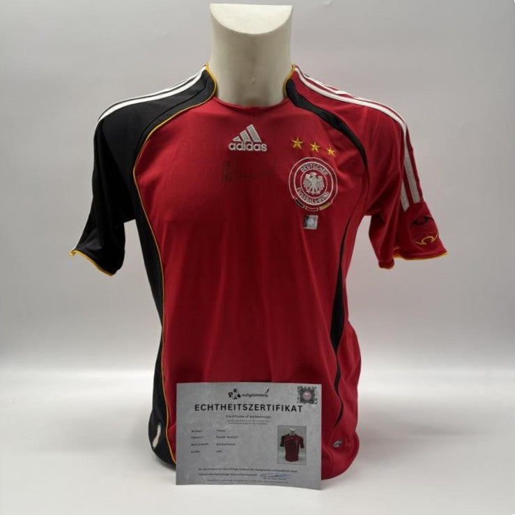 DFB Trikot Rainer Bonhof signiert Adidas COA 164