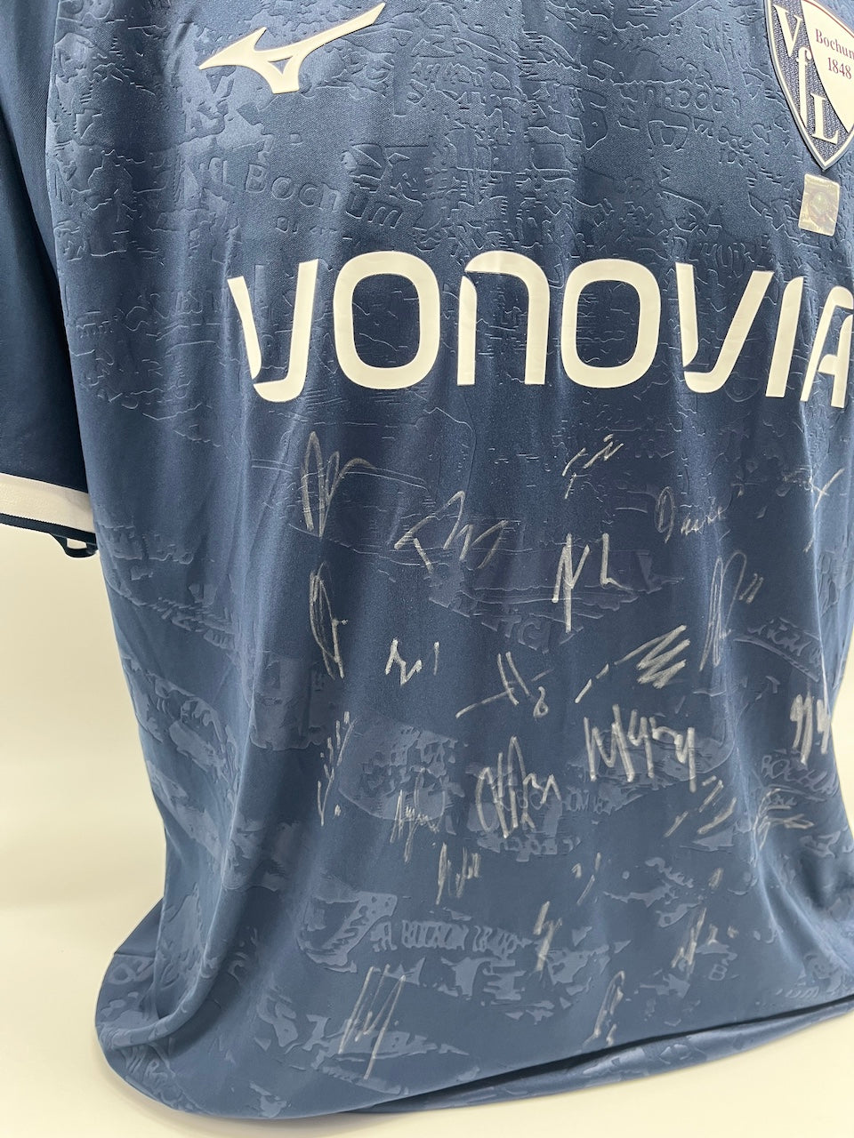 VfL Bochum Trikot 2024/2025 Teamsigniert Bundesliga COA Mizuno XL