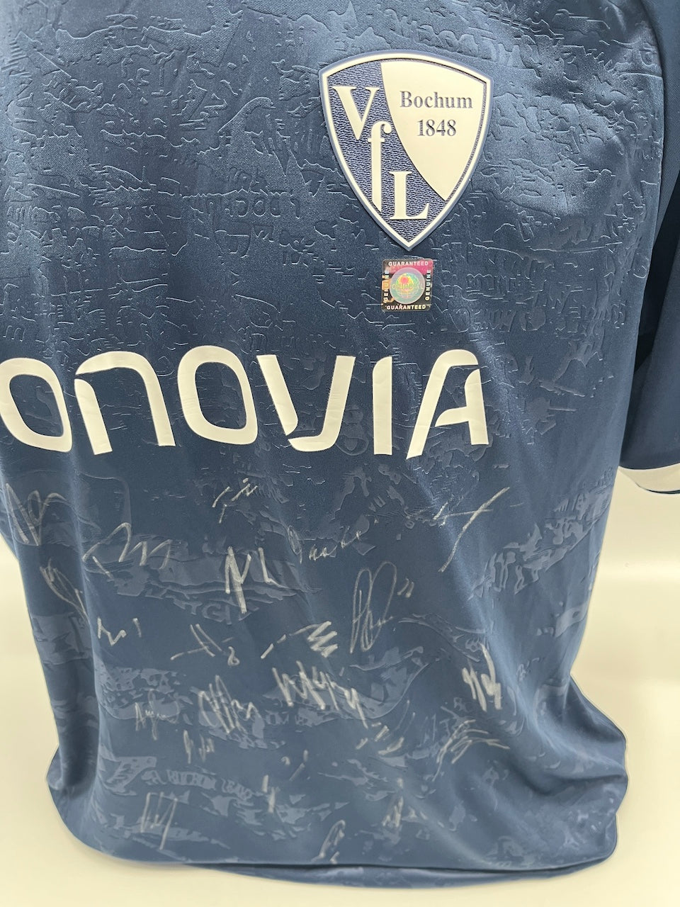 VfL Bochum Trikot 2024/2025 Teamsigniert Bundesliga COA Mizuno XL