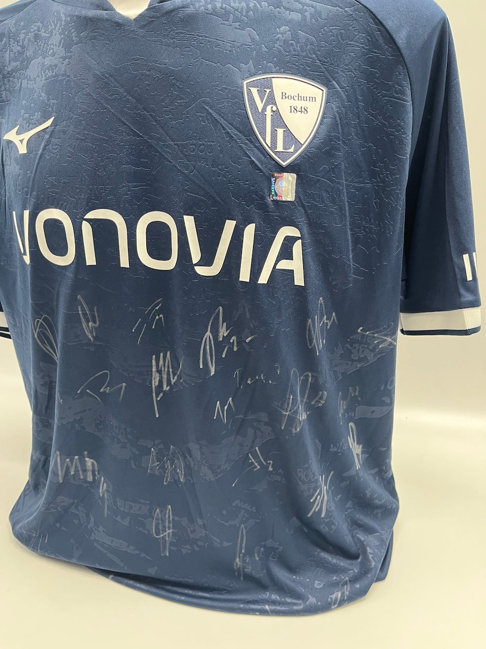 VfL Bochum Trikot 2024/2025 Teamsigniert Bundesliga COA Mizuno neu XXL