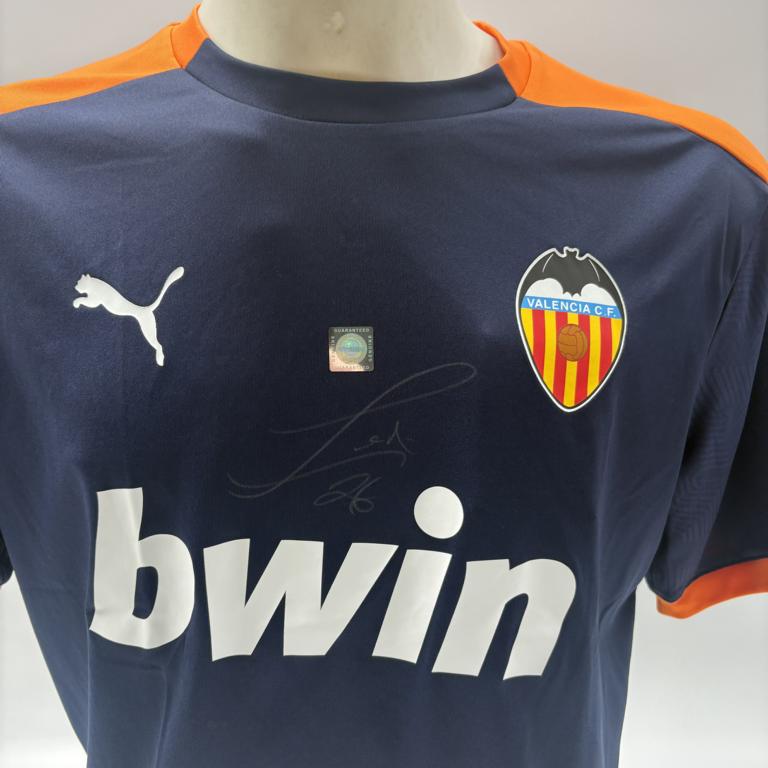 Valencia Trikot Ilaix Moriba signiert Puma Neu Spanien La Liga L
