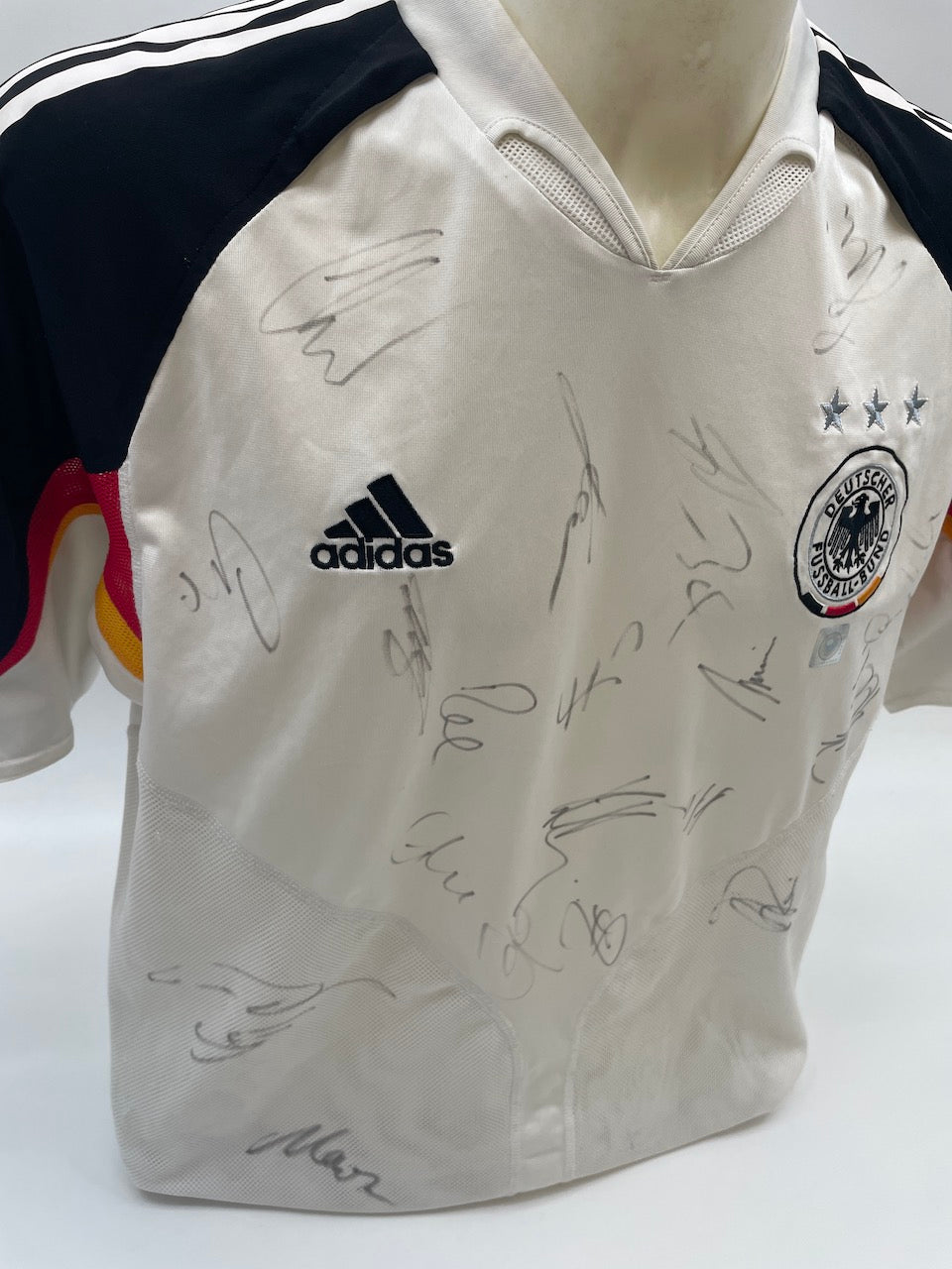 Germany jersey em 2004 team signed DFB football autograph autograph coa adidas l