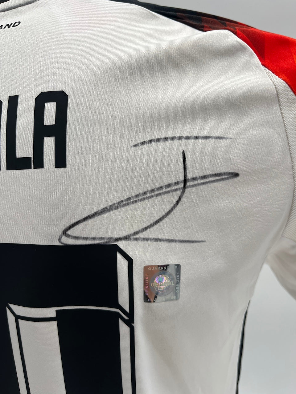 DFB Trikot Jamal Musiala signiert Adidas COA Deutschland Autogramm 164