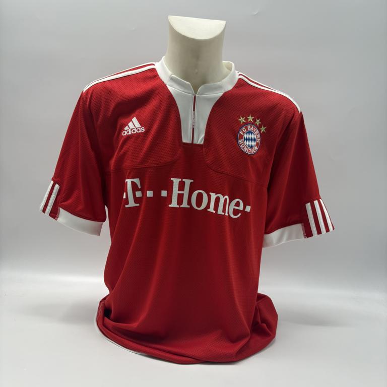 Bayern München Trikot 2009/2010 Teamsigniert Bundesliga COA Adidas L